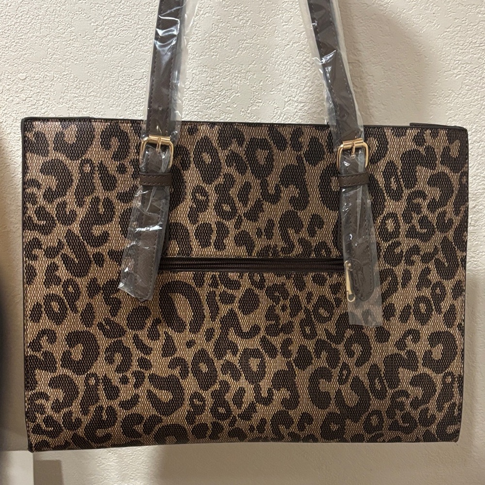 Leopard Print Tote Bag